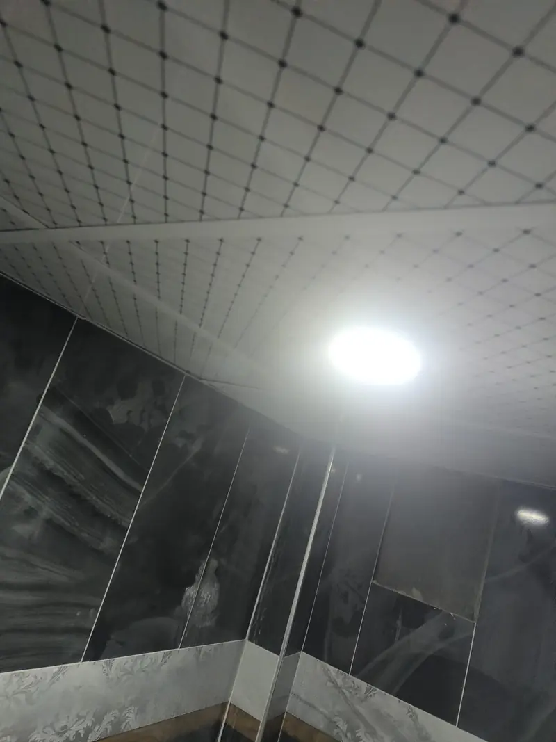 Asma tavan panel ve spot detayı